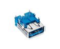 USB-Steckverbinder, Buchse, USB-A 3.1, Rechter Winkel, Positionen - 9